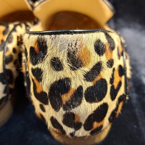 Clarks Cushion plus animal print shoes size 7.5 small heel - Picture 11 of 12